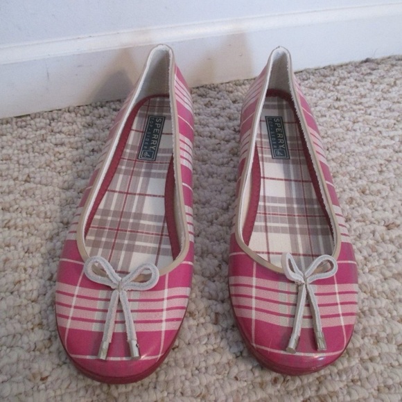 SPERRY TOP SIDER WOMENS 9 BALLET RUBBER SHOES - Picture 1 of 8